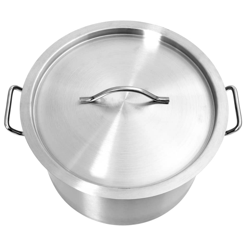 Stock Pot 24 L 36x24 cm Stainless Steel